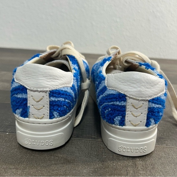 NWOB Soludos Leather Ibiza Platform Psychedelic Spiral - Picture 6 of 13